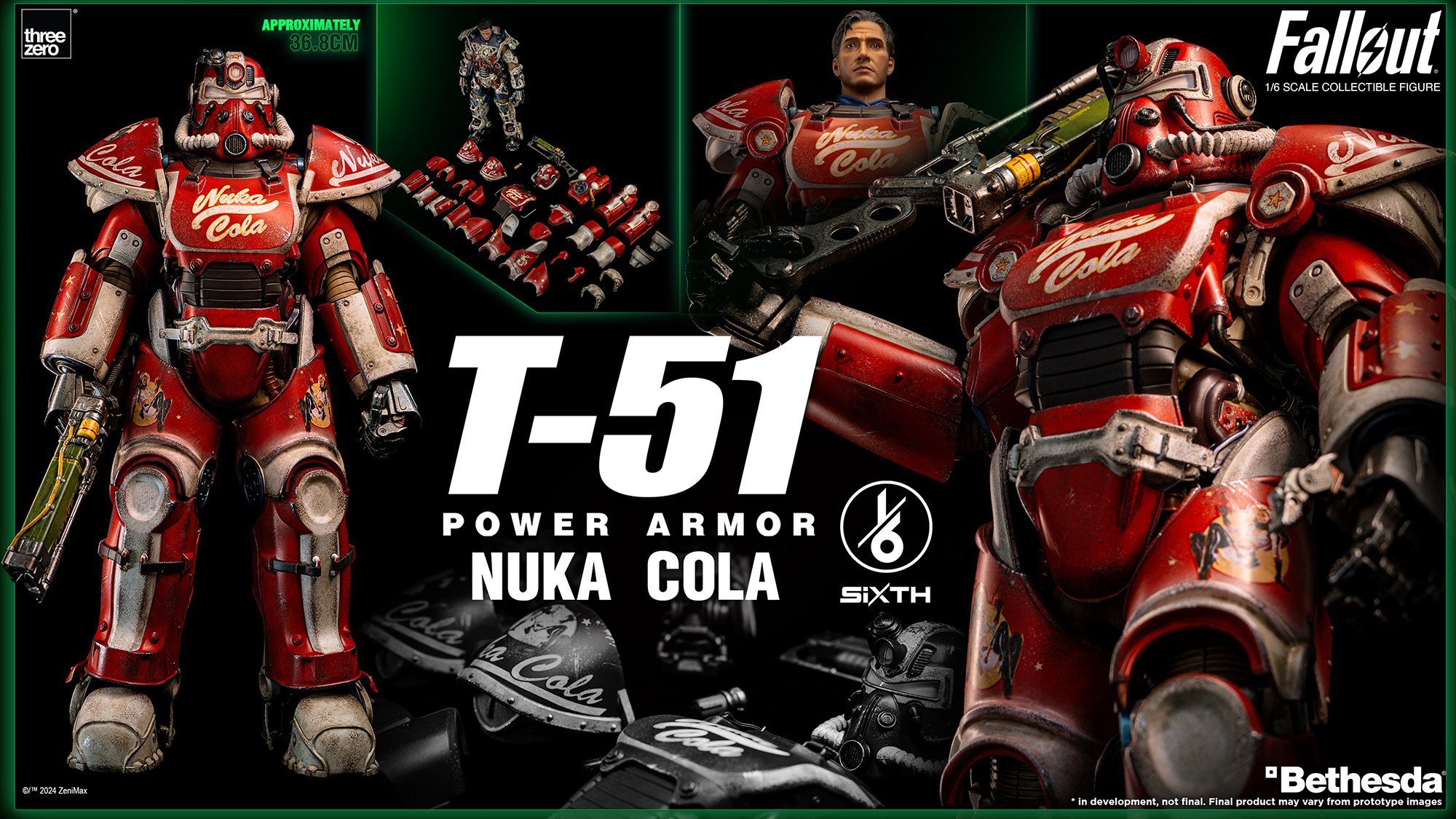 フォールアウト「1/6 T-51 ヌカコーラ・パワーアーマー」が3/13 フォールアウト「1/6 T-51 ヌカコーラ・パワーアーマー」が3/13